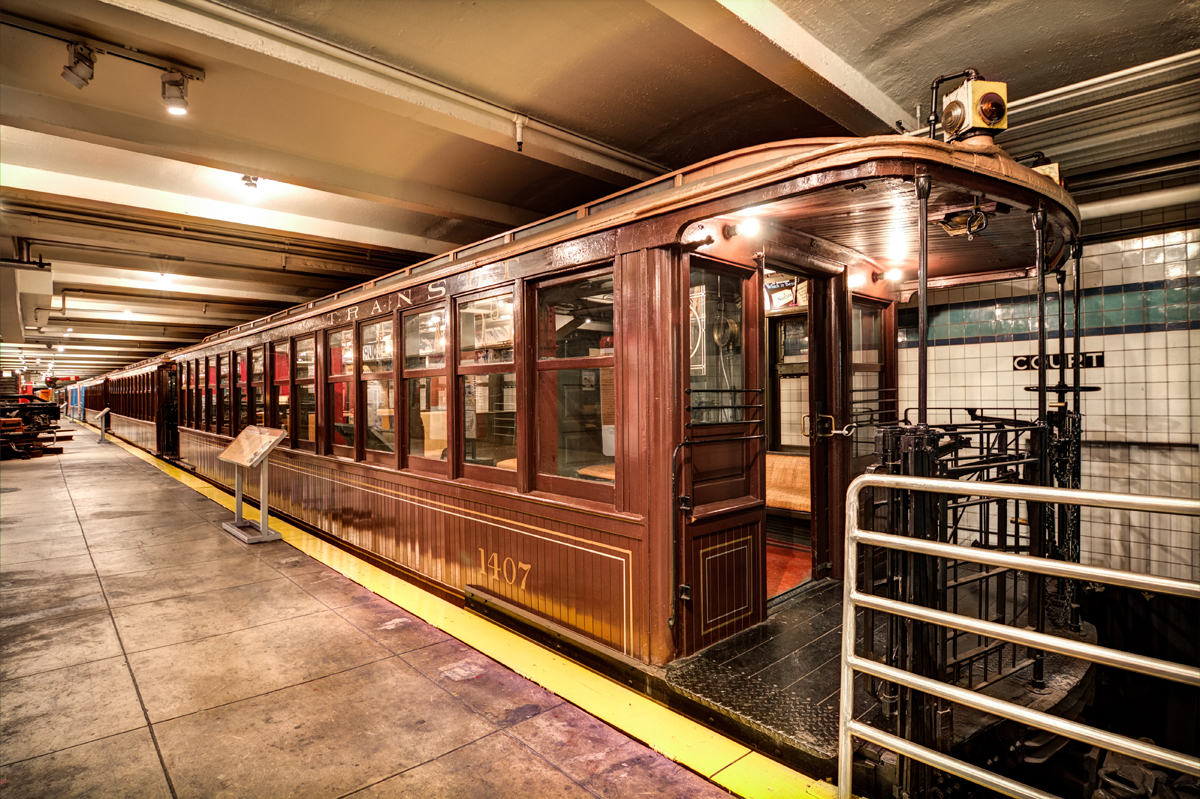Google Virtual Tour - NY Transit Museum