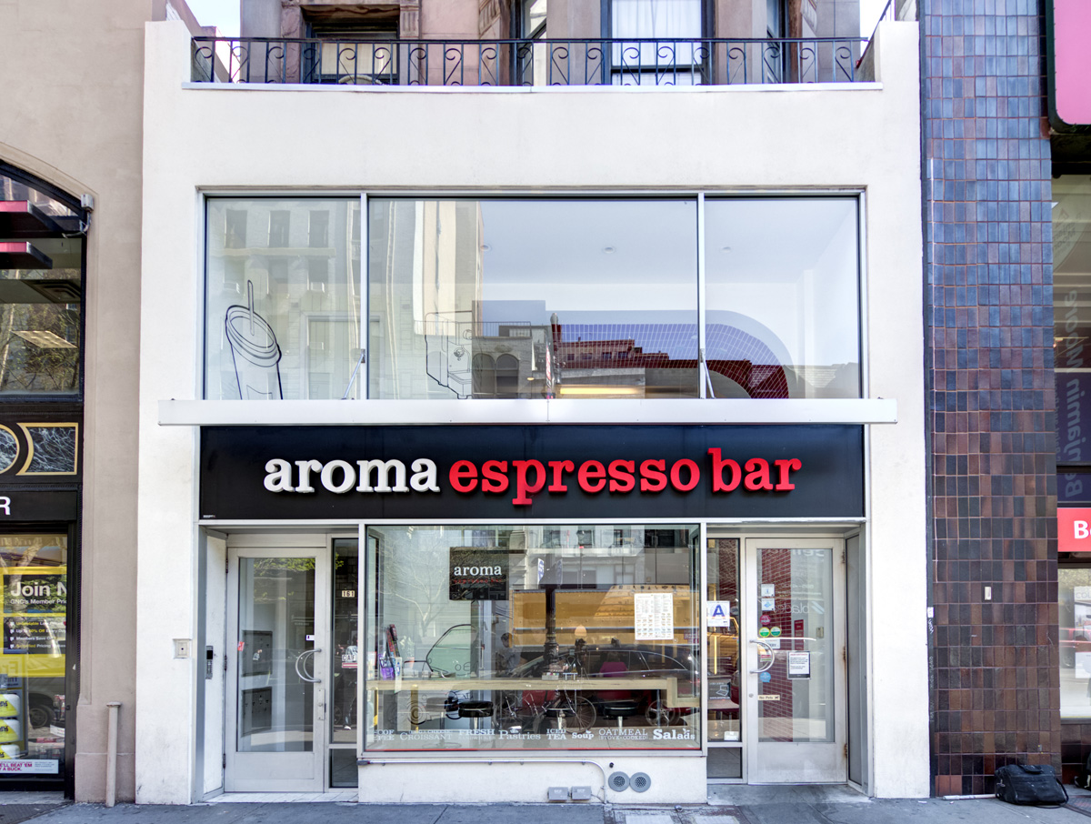 Street View NYC - Aroma Espresso Bar