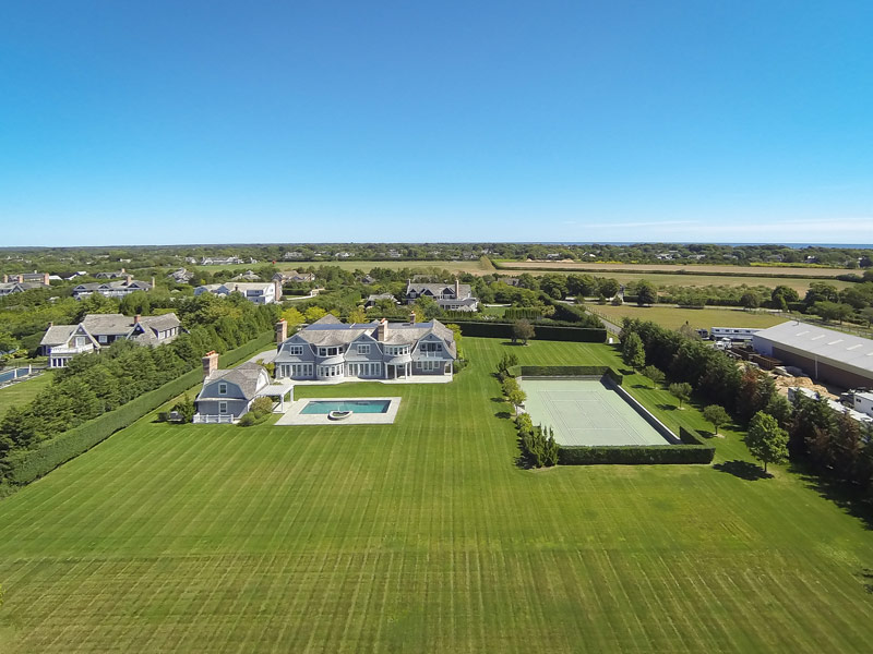 Drone Photo - Hamptons Estate in Long Island